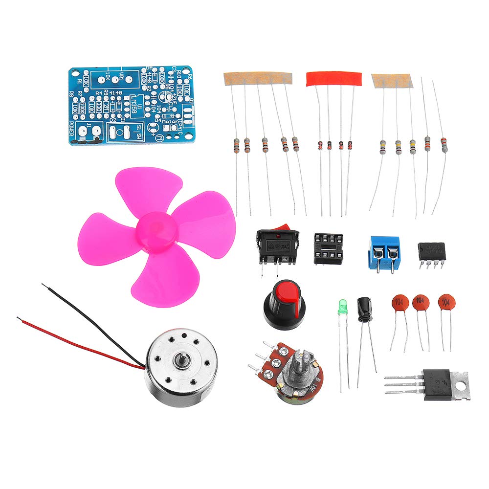 Amazon.co.jp: ZOYOSI 3本のDIY LM358 DCモーター速度コントローラー